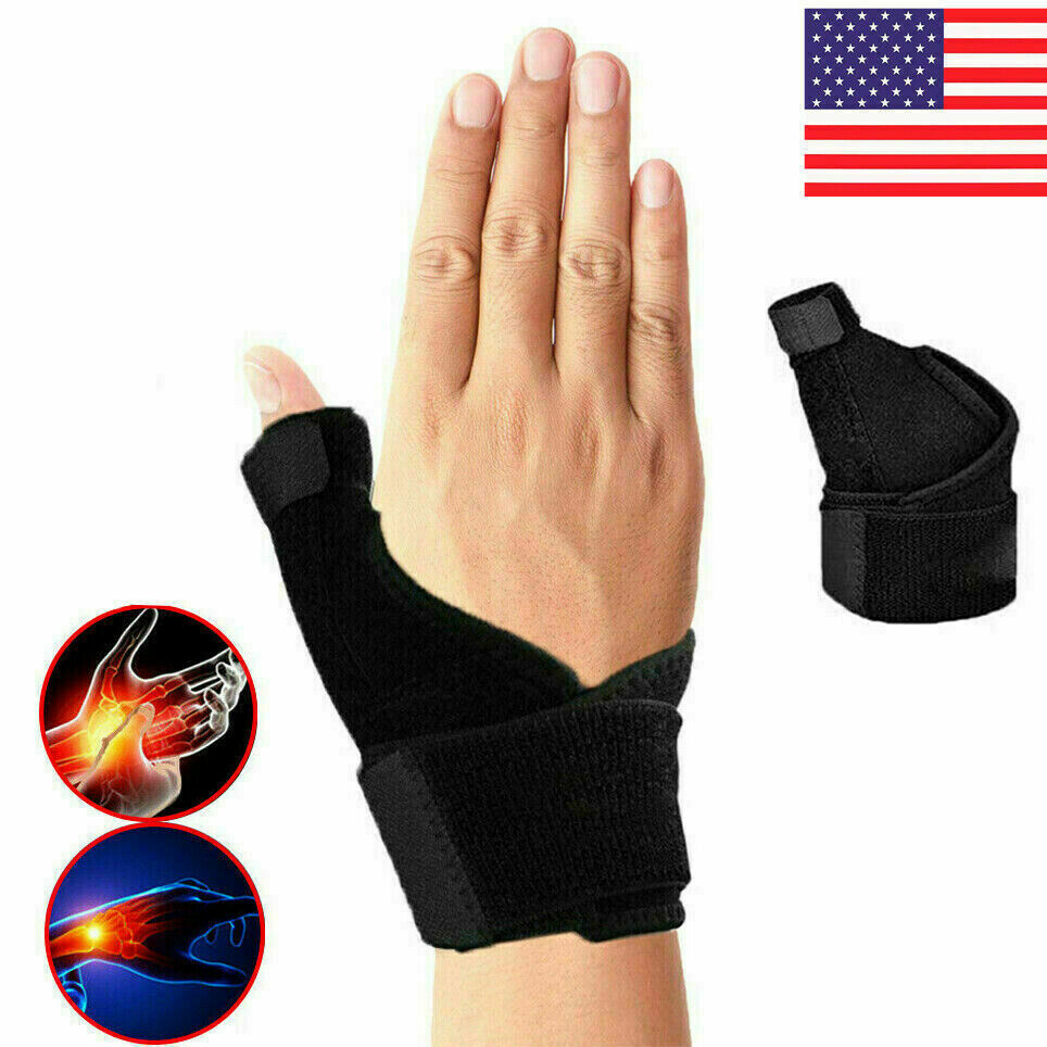 Medical Thumb Wrist Support Brace Carpal Tunnel Sprain Arthritis Left Right Hand