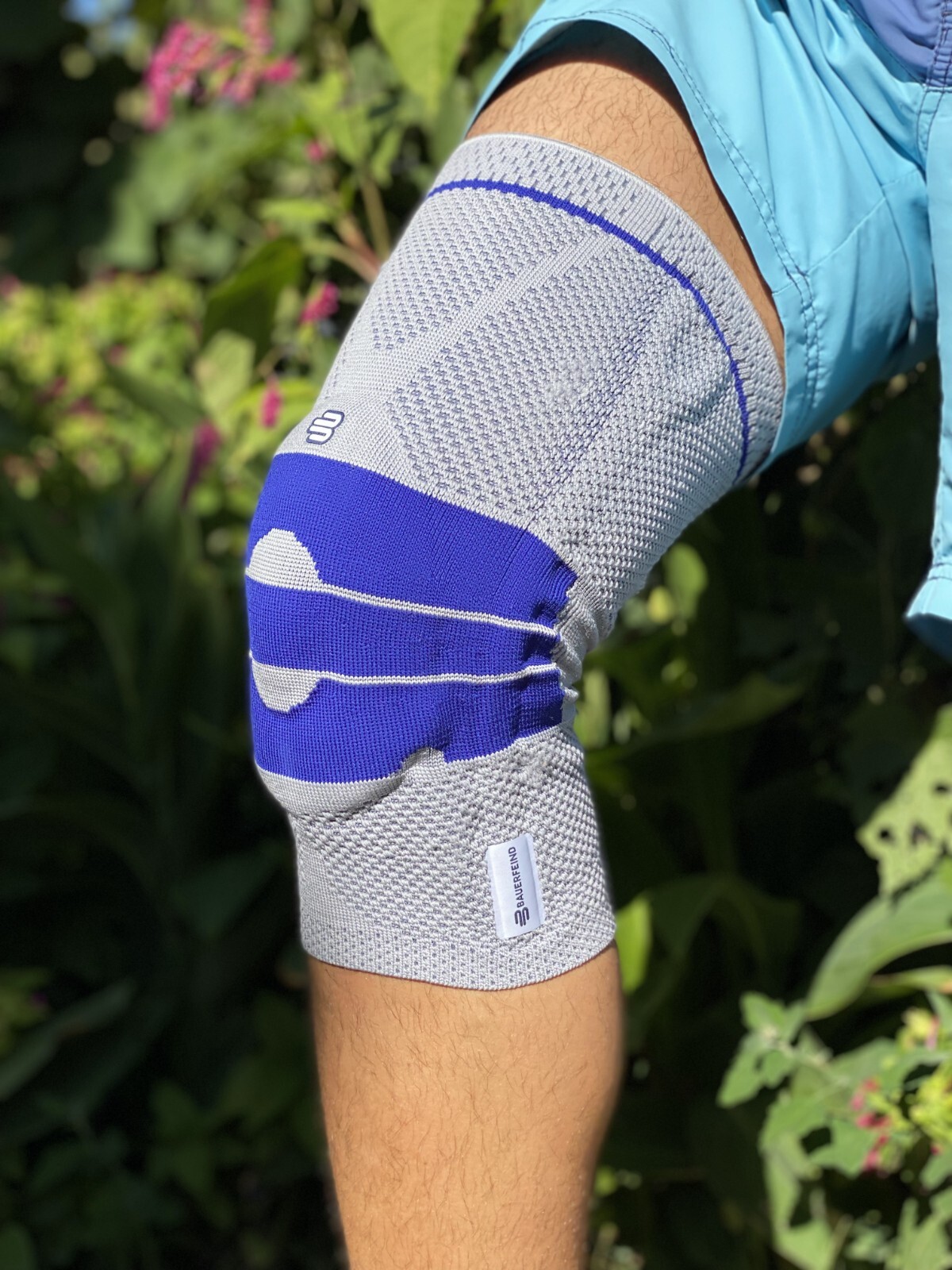 Bauerfeind GenuTrain Size 2 Knee Joint Brace Patella Support ACL MCL Meniscus