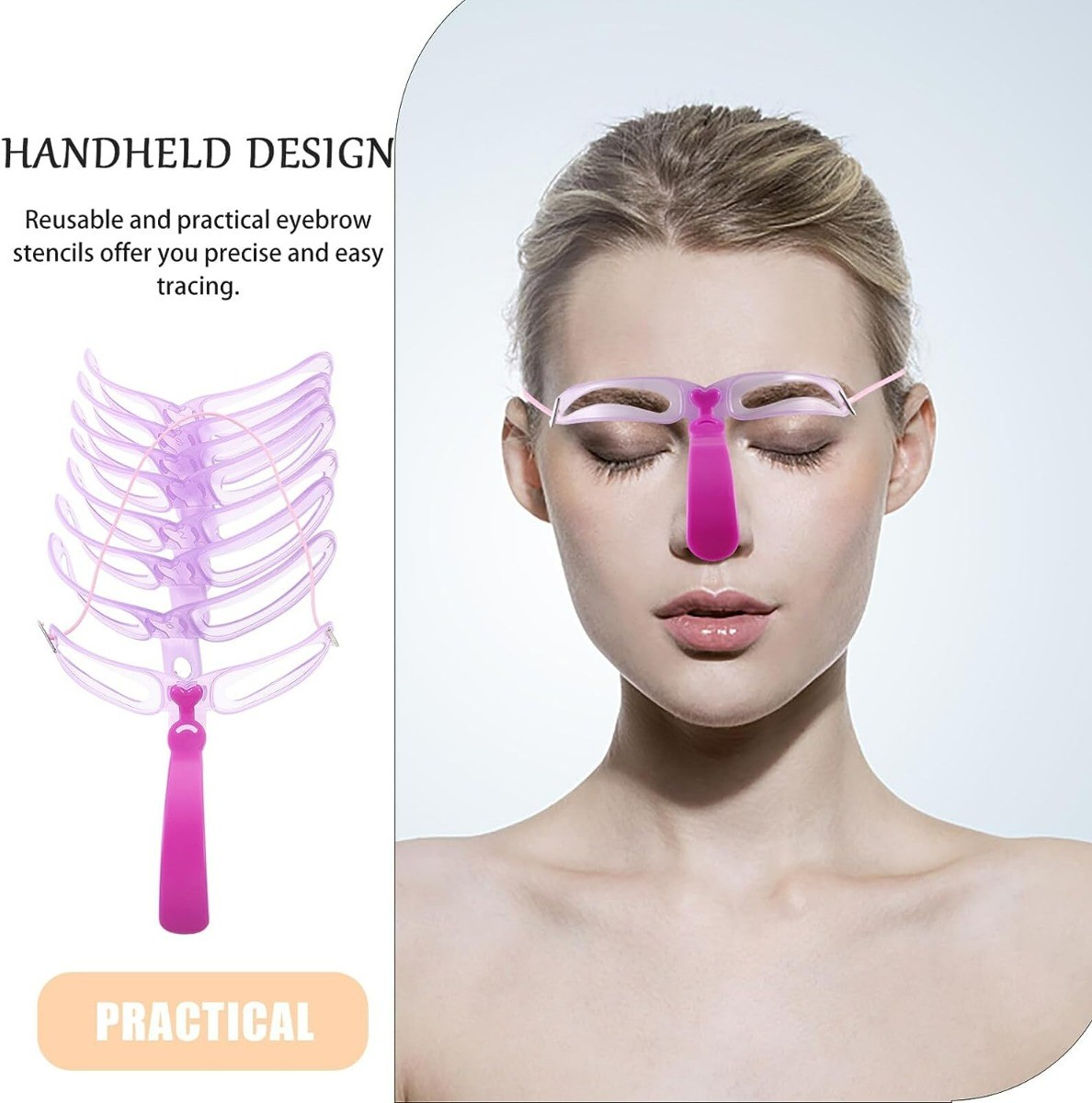 8 In 1 Eyebrows Shape Set
