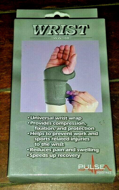Pulse Industries Wrist Support: Size- Adult Universal – Item #WW100