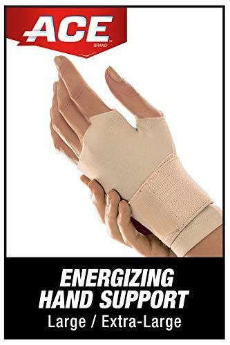 ACE – 203062 Energizing Hand Support, Provides support to stiff, weak or injured