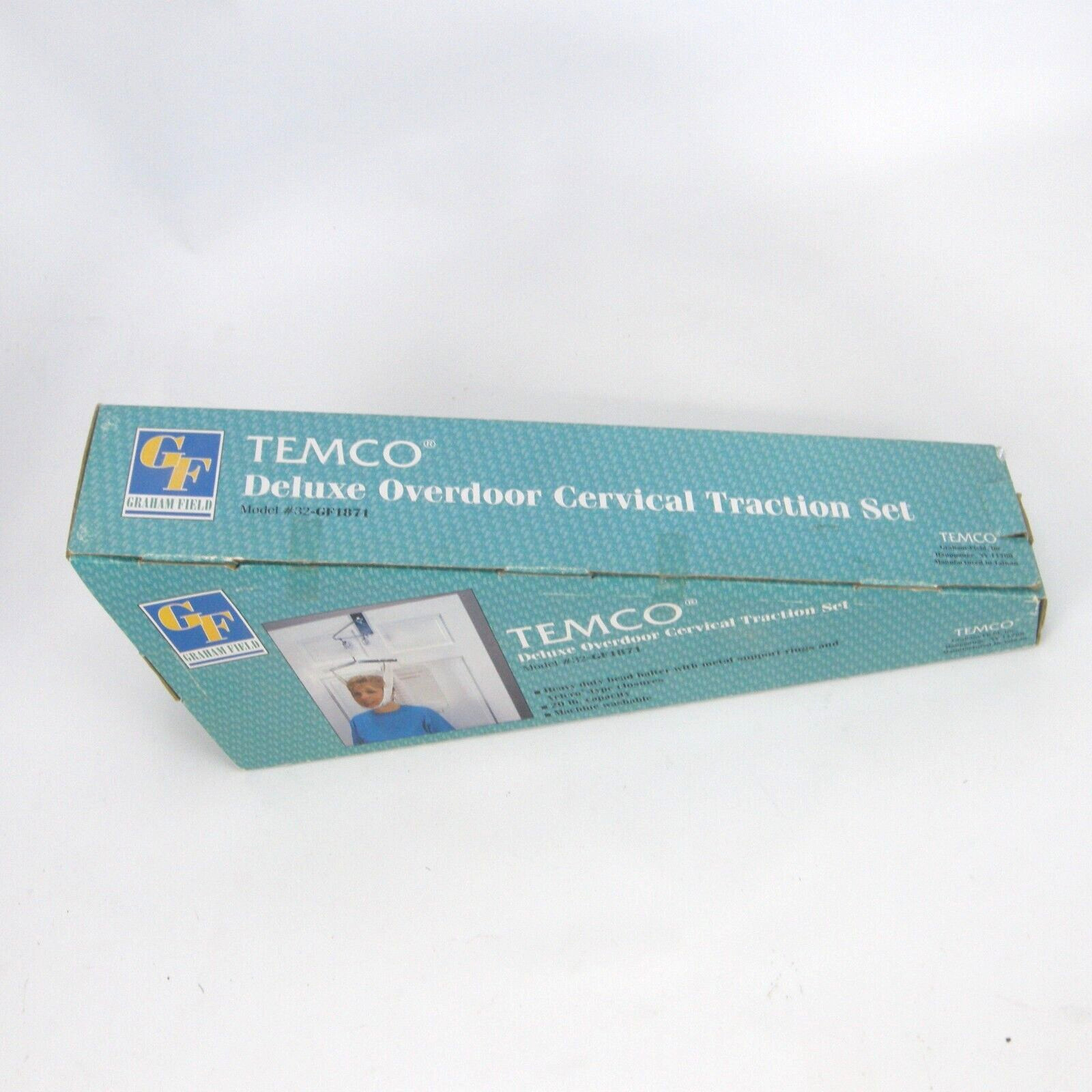 Graham Field Temco Overdoor Home Cervical Neck Traction Set Heavy Duty – NIB