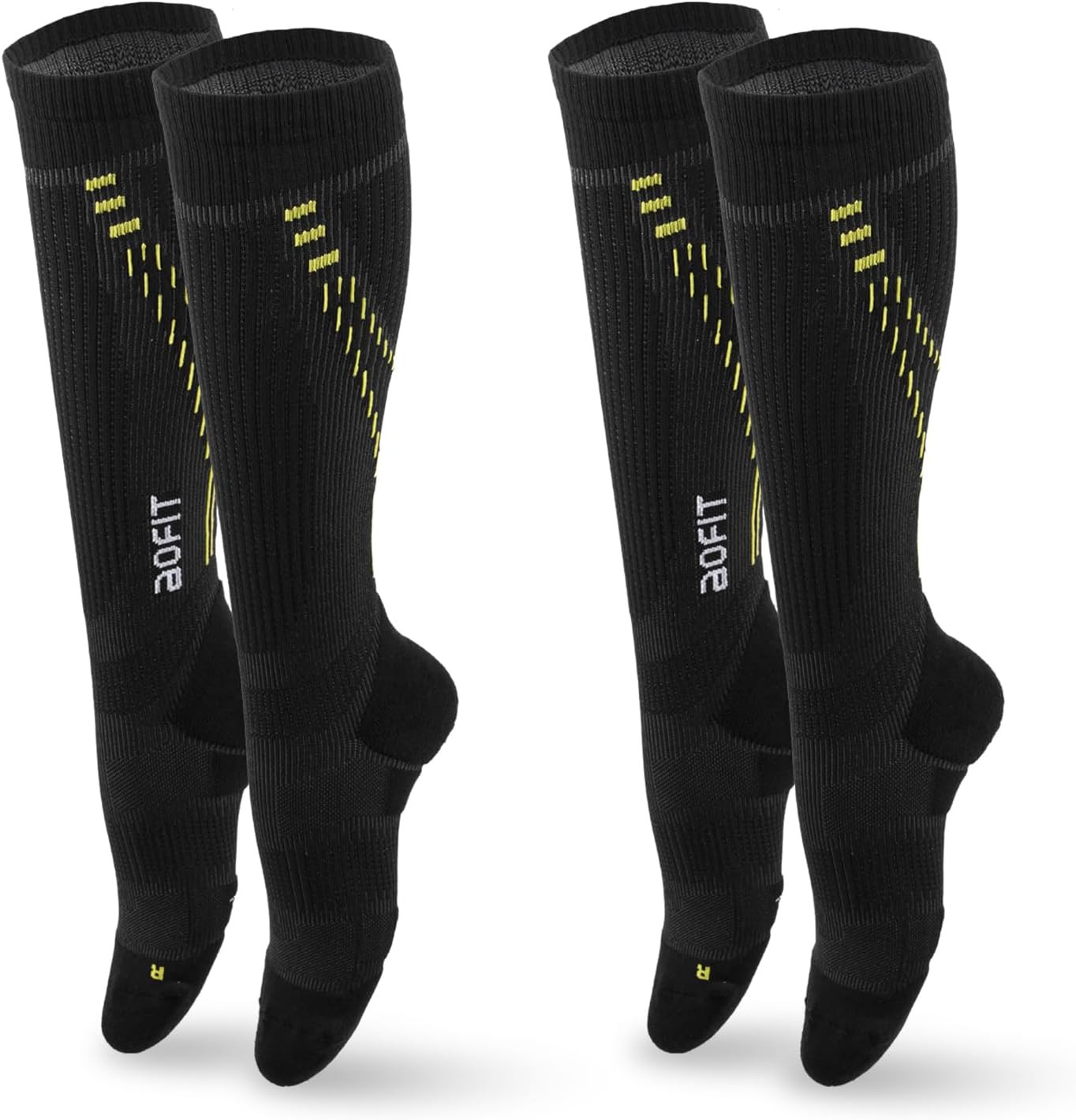 Graduated Compression Socks for Women Travel Flight Nurses Dr Scholls Airplane 1