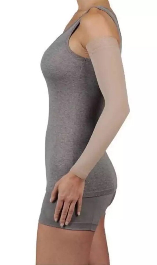Juzo Dynamic Varin 3511 Armsleeve Max Micro-Dot Band 2-30mmHg Size: III (Beige)