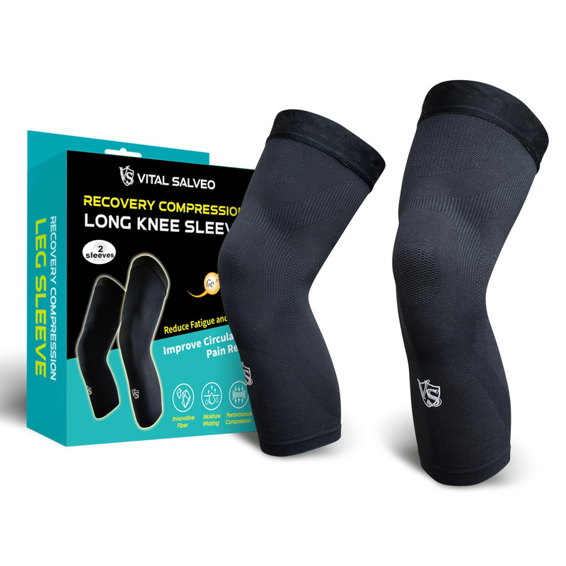 Vs Vital Salveo Vital Salveo Long Compression Knee Sleevestiffness Fatigue