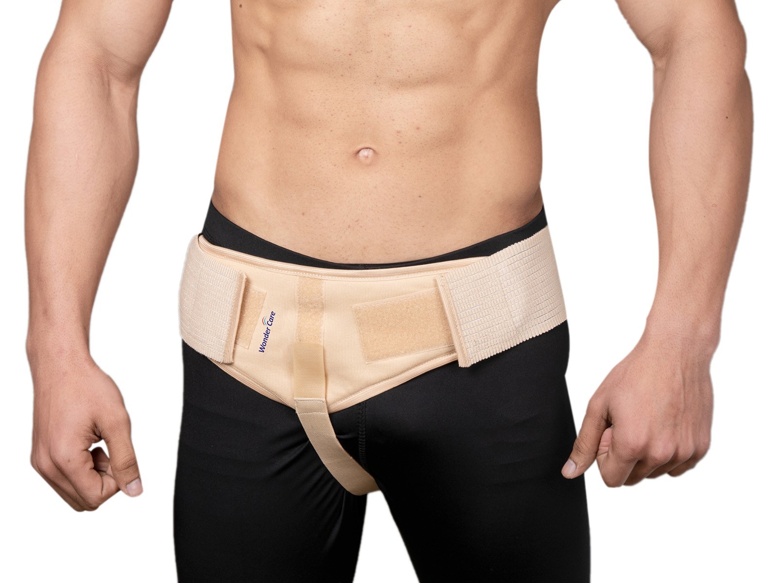 Groin Hernia Support for Men 1 Removable Compression Pad Single adjustable strap