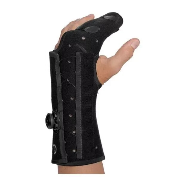 DJO EXOS RADIAL GUTTER BRACE BLACK RIGHT SMALL 326-42-1111 NEW
