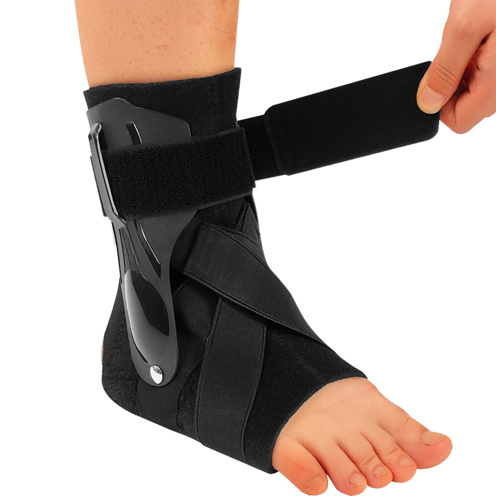 Drop Foot Ankle Brace Support Stabilizer Guard Compression Sprain Pain Relief H