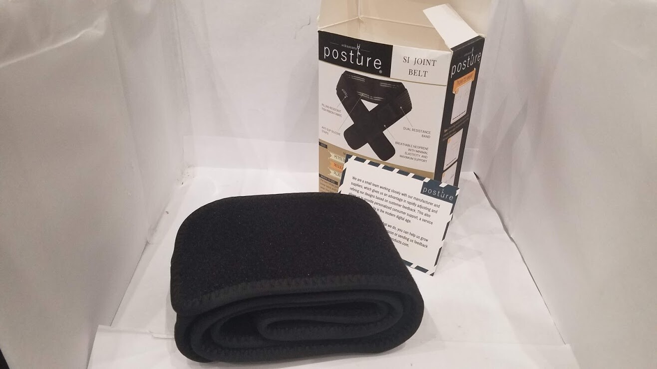 Sacroiliac Hip Belt for Women and Men – Alleviate Sciatic, Pelvic, Bac, Leg Pain