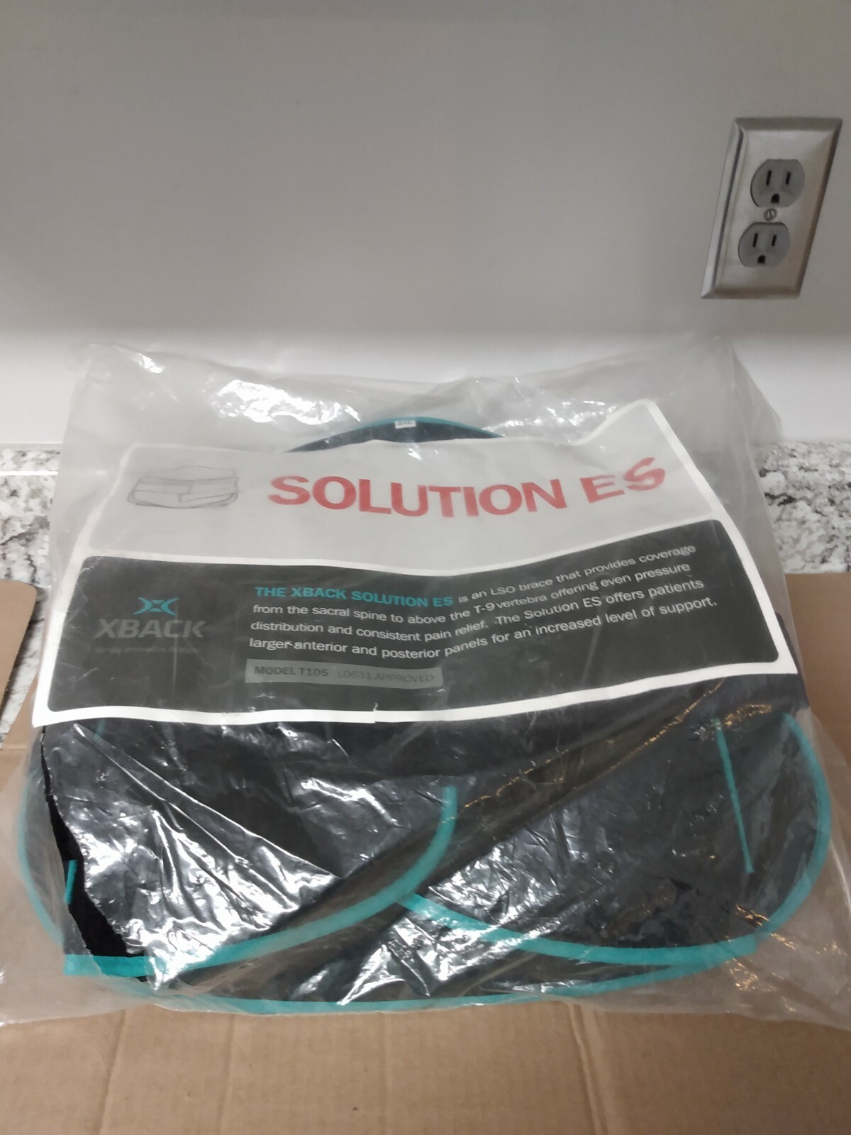 XBACK Solution ES LSO Back Brace Model T109 New Med.-XXL.