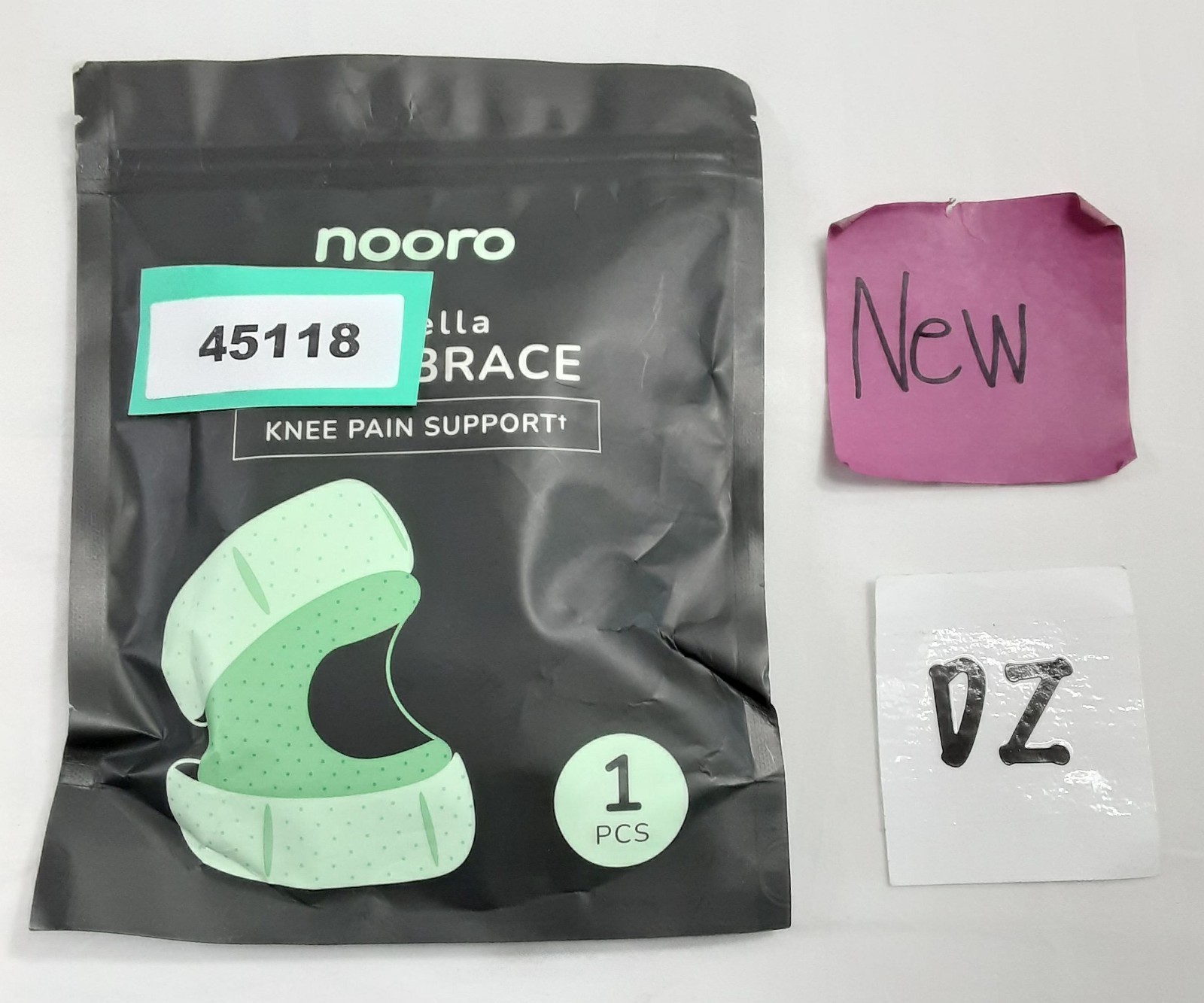 New, 1-Piece NOORO Patella Knee Brace for Pain Relief & Joint Stability