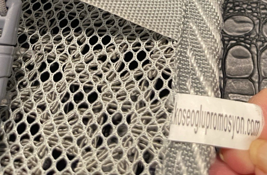 Elegant Mesh Back Support RARE Beige Woven Mesh Floral Back Support Office Car