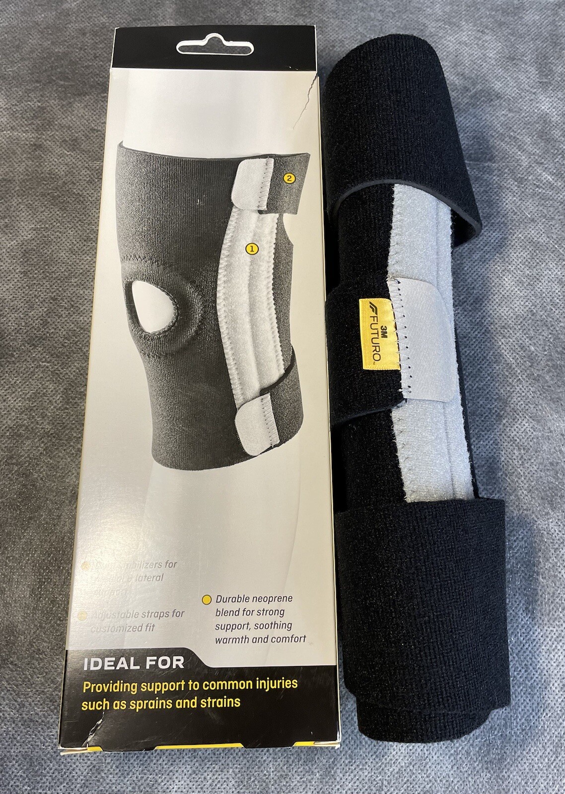 New FUTURO Performance Adjustable Knee Stabilizer NOS