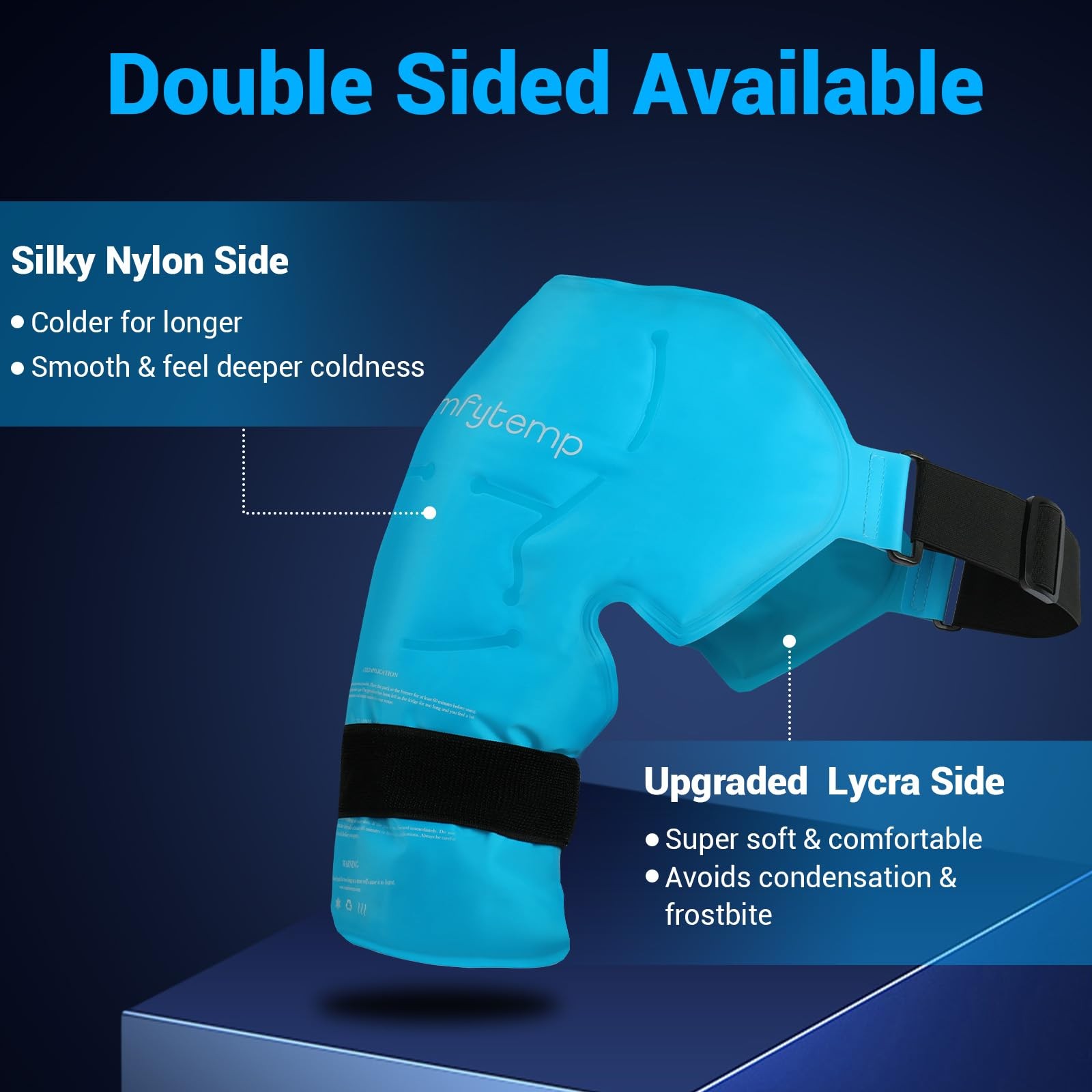 Comfytemp Shoulder Ice Pack Blue Large/X-Large