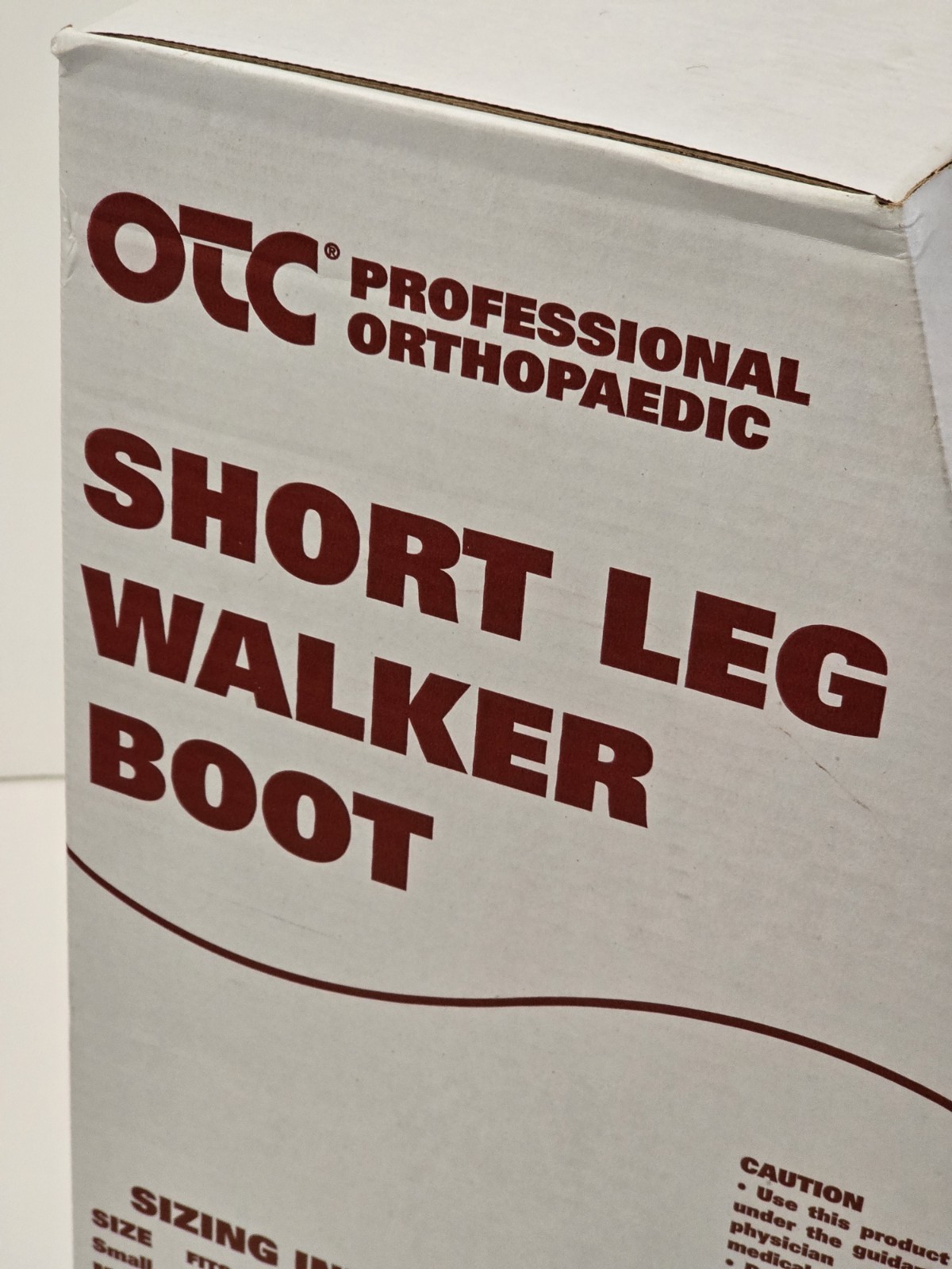 OTC Professional Short Leg Walker Boot Standard Size Large