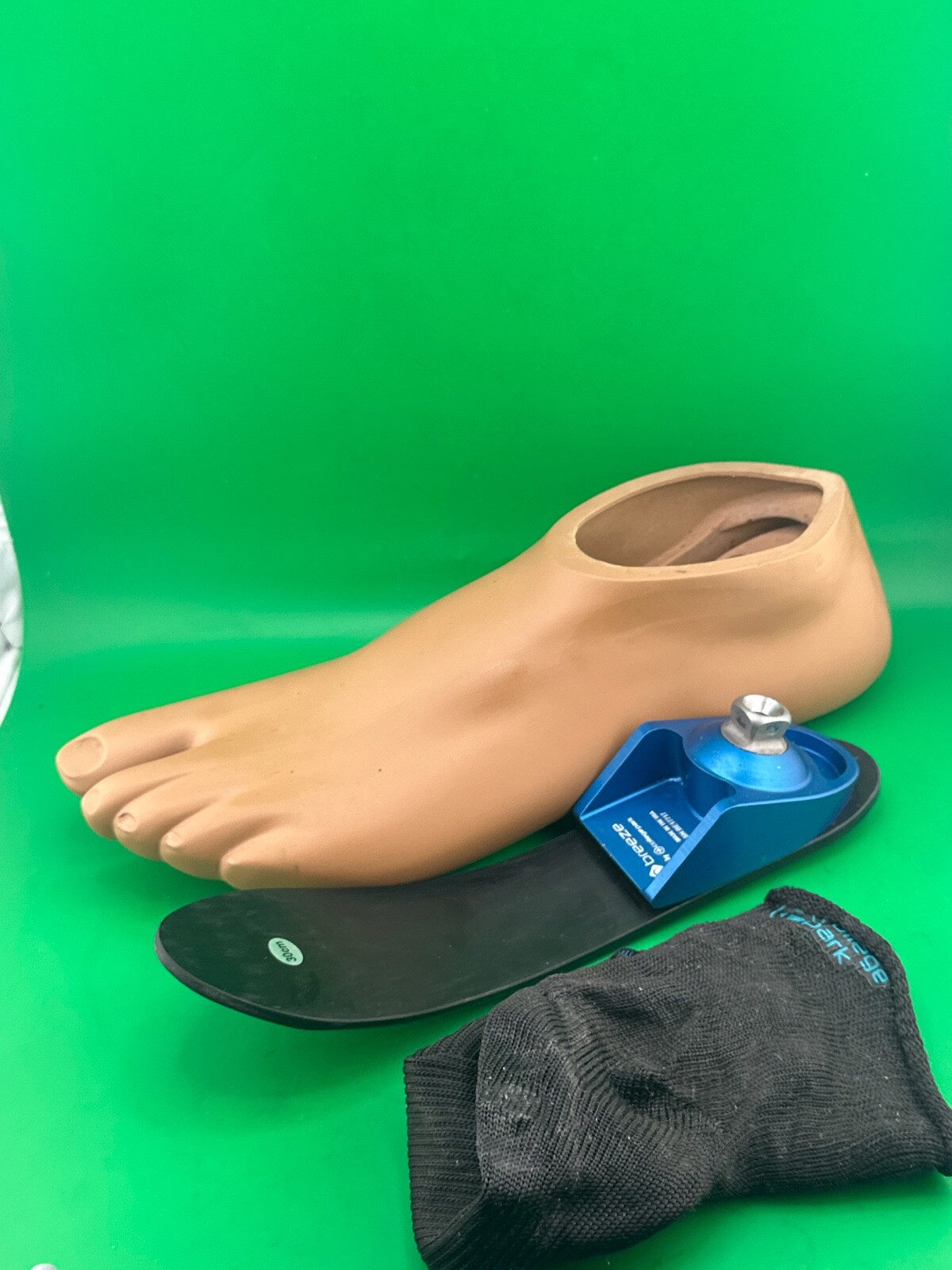 College park breeze prosthetic foot. Left shell. Size 30. Great condition. Brown
