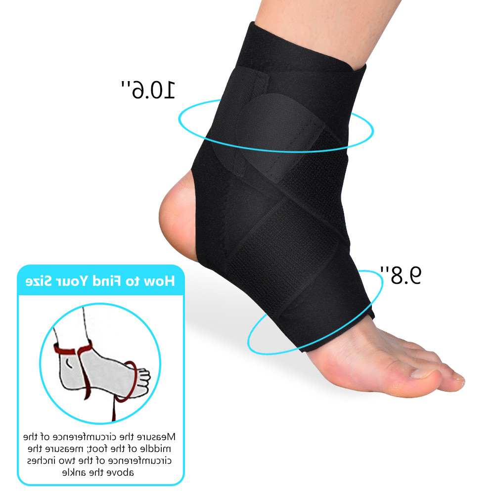 Adjustable Ankle Support Brace Breathable Sleeve For Men/Women