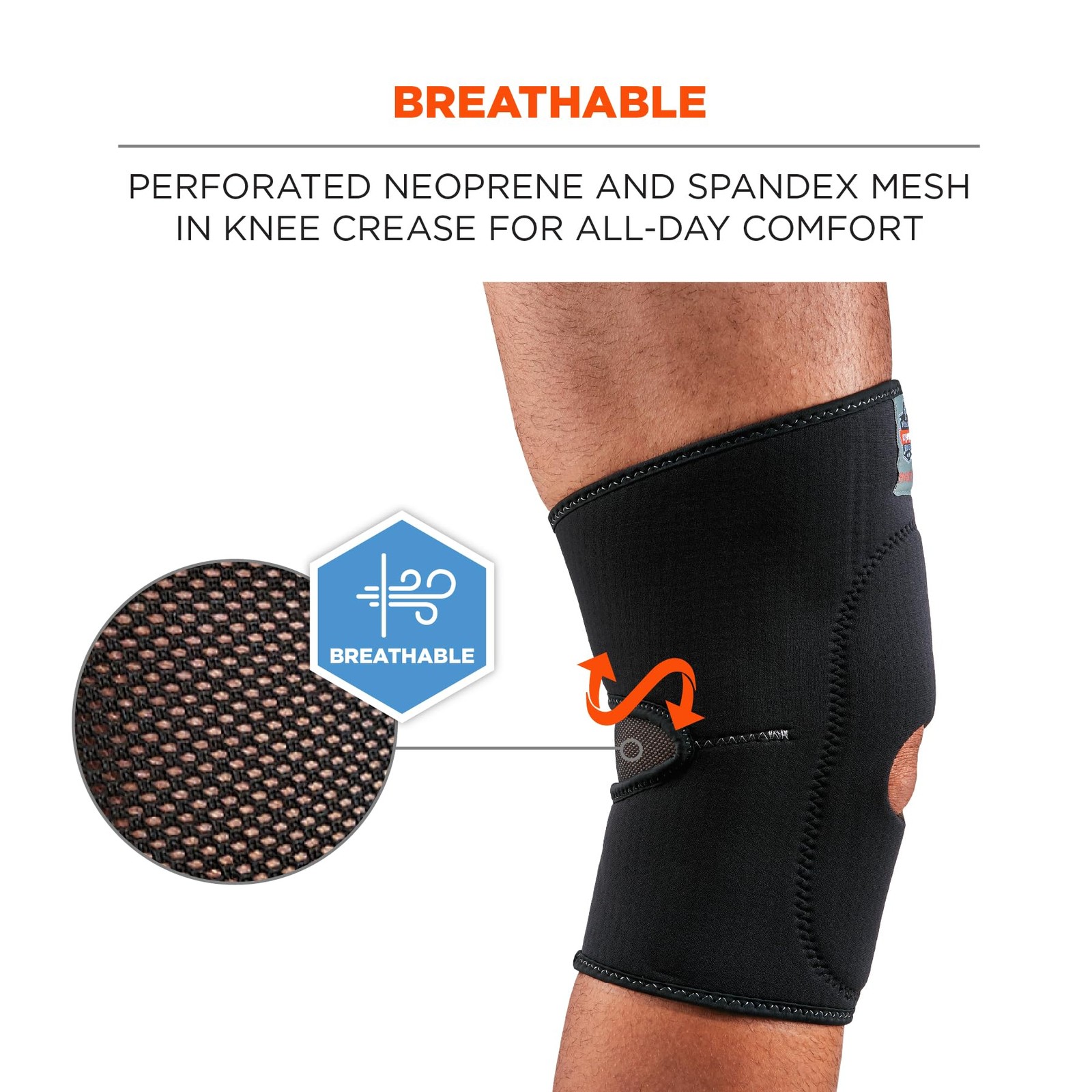 ProFlex 615 Knee Sleeve, Black, Large