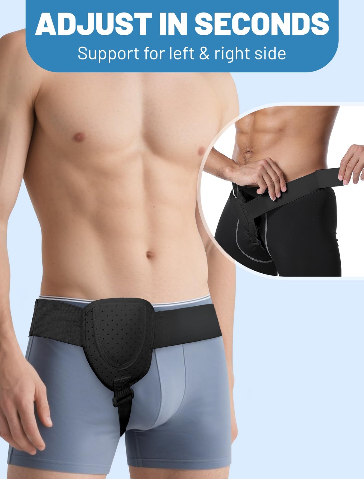 Hernia Belts for Men Inguinal Hernia Belt for Women Inguinal Hernia Support f…