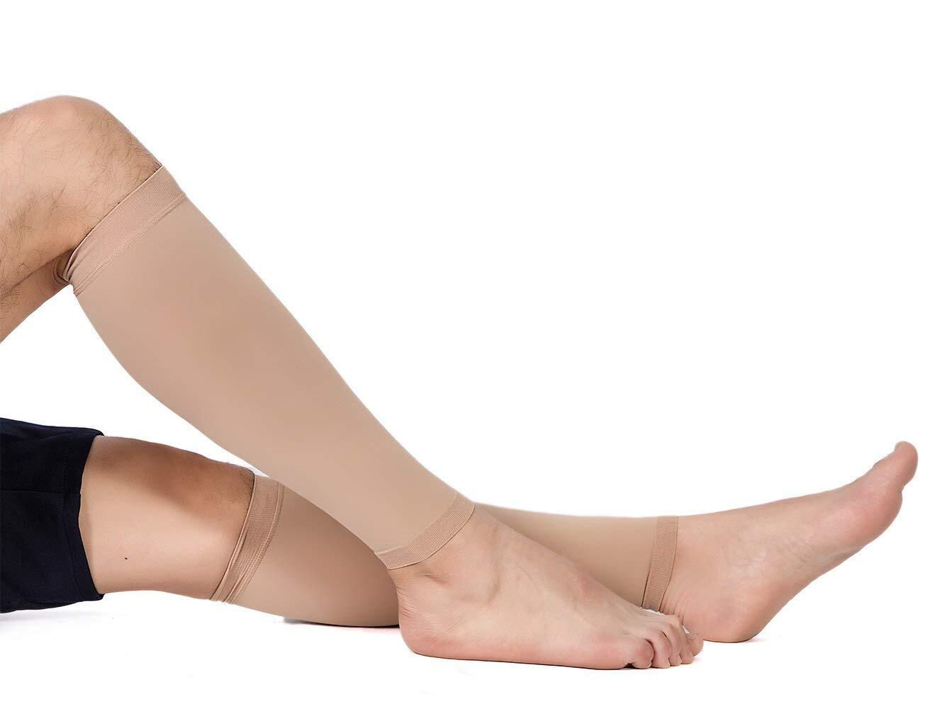 ® Calf Compression Sleeve for Men & Women 1 Pair Footless Compression Socks 2…