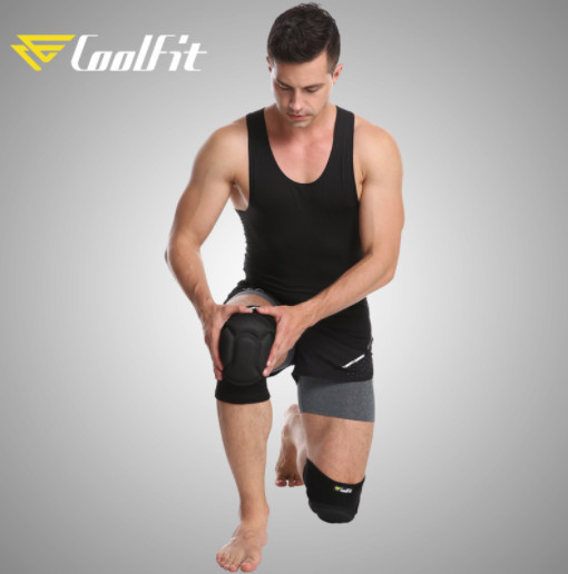2X Thickening Sponge Knee Brace Support For Sport dancing hip-hop Climbing Work