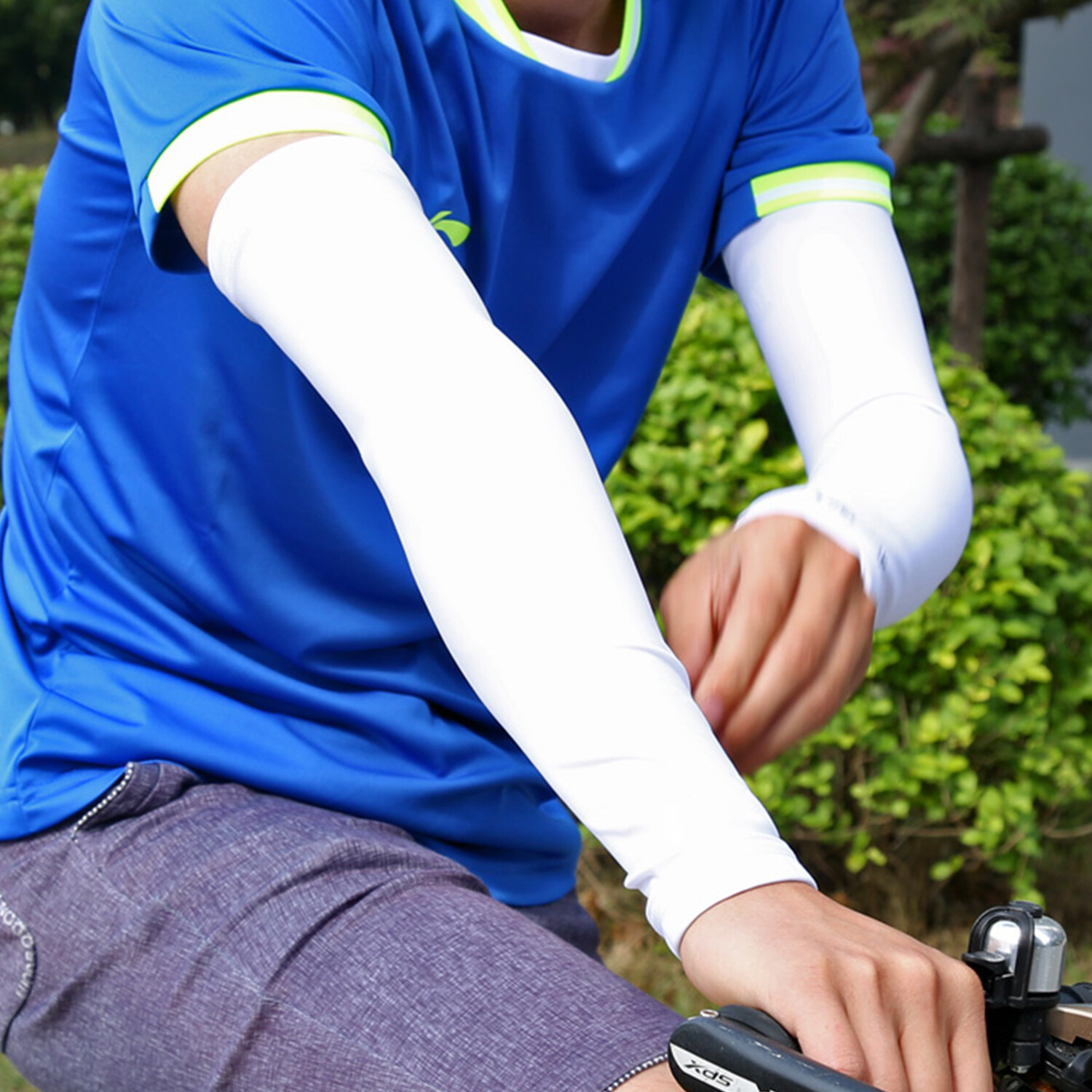 Compression Sleeve Arm Elbow Support Brace Joint Pain Relief Arthritis Cycling