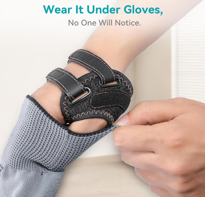 Thumb Brace CMC Joint Protector Orthopedic Support Wrist Immobilizer Gym Sport
