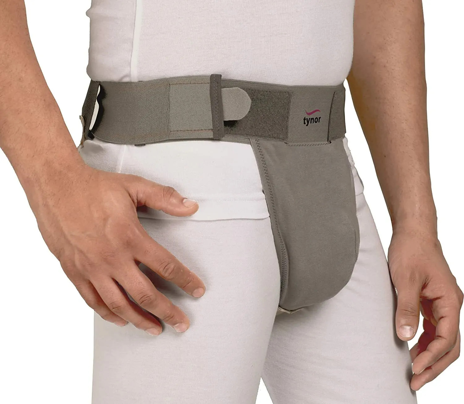 TYNOR Scrotal Support for Men – Gray (Select Size)