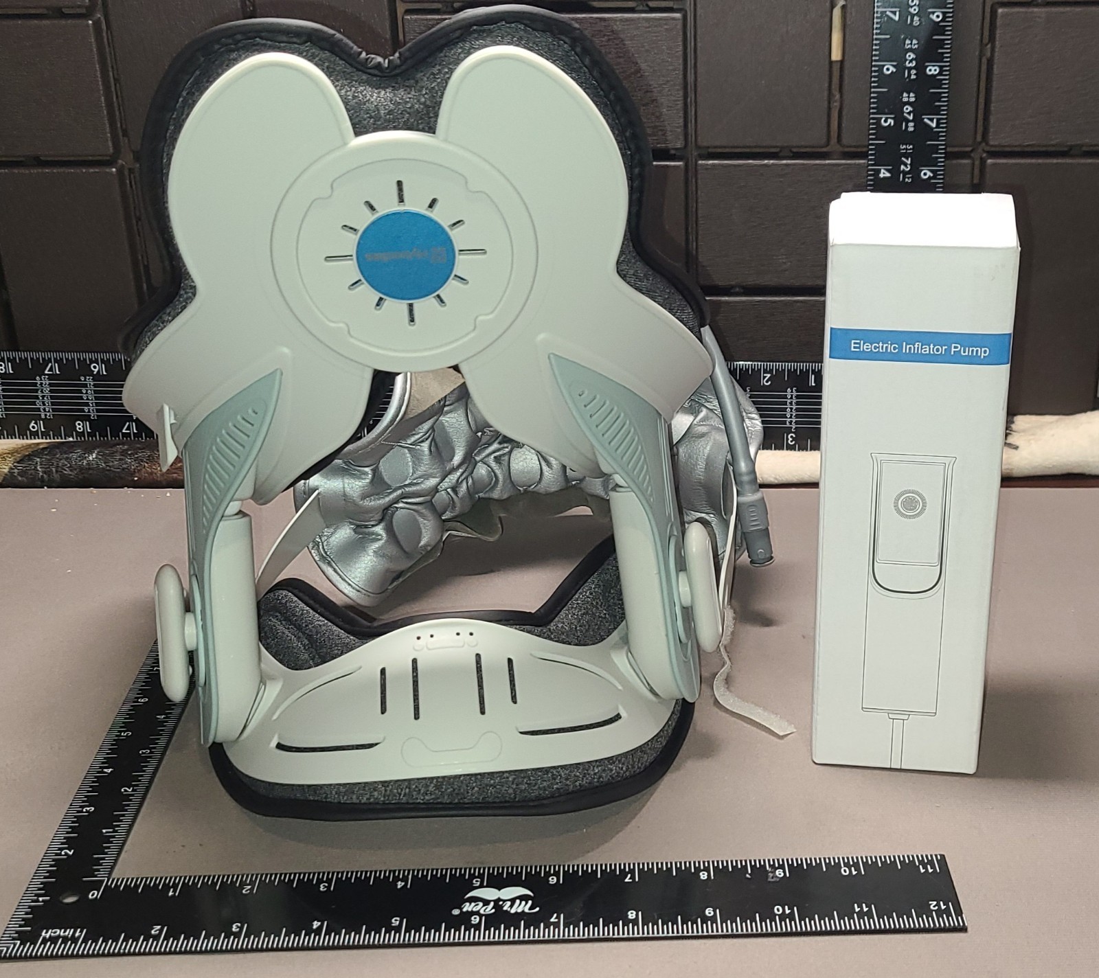 Cervical Neck Traction Device: Neck Stretcher for Cervical Pain Relief, Electric