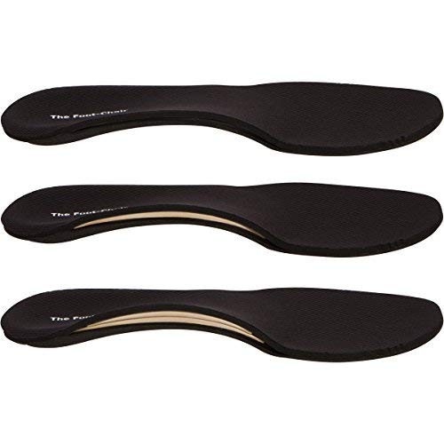 FootChair Orthotics with Pads for Adjustable Arch Height. Relieve Plantar