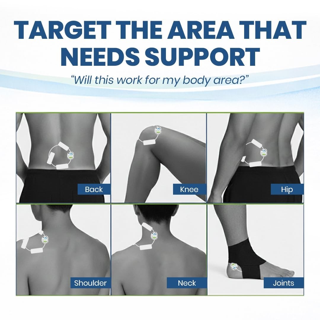 Wearable Knee Therapy Device – Drug-Free Pain Relief for Back, Knee & Joints – 2