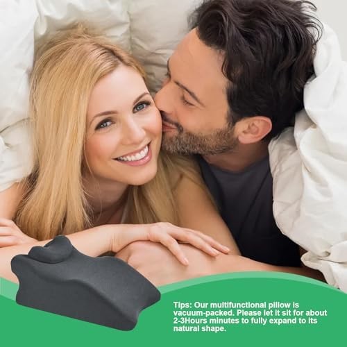Adult Widened Intimacy Position Sex Pillow for Couples, Butt Cushion with Remova