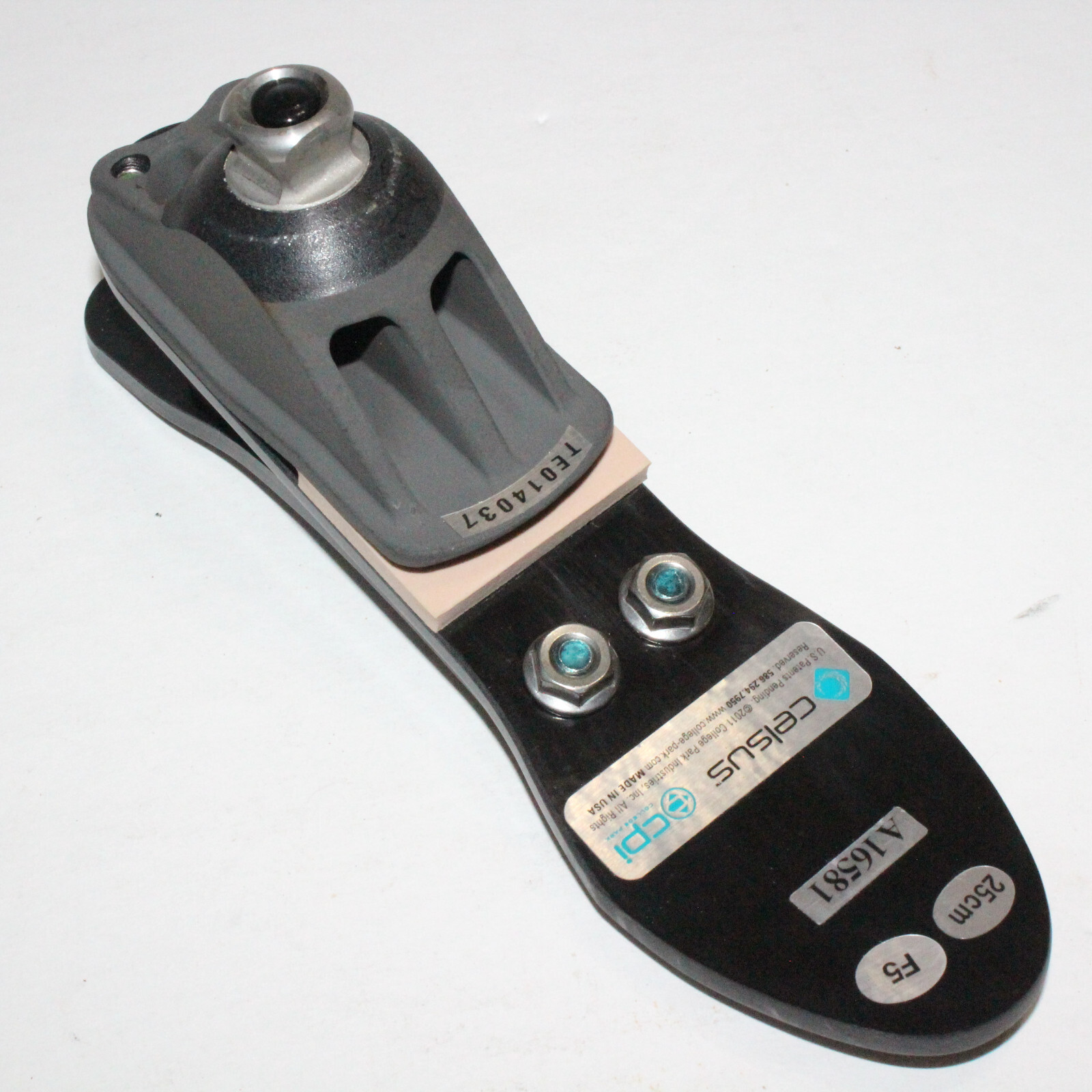 COLLEGE PARK CPI CELSUS HYDRAULIC RIGHT PROSTHETIC FOOT ANKLE SYSTEM~ Sz 25 / F5
