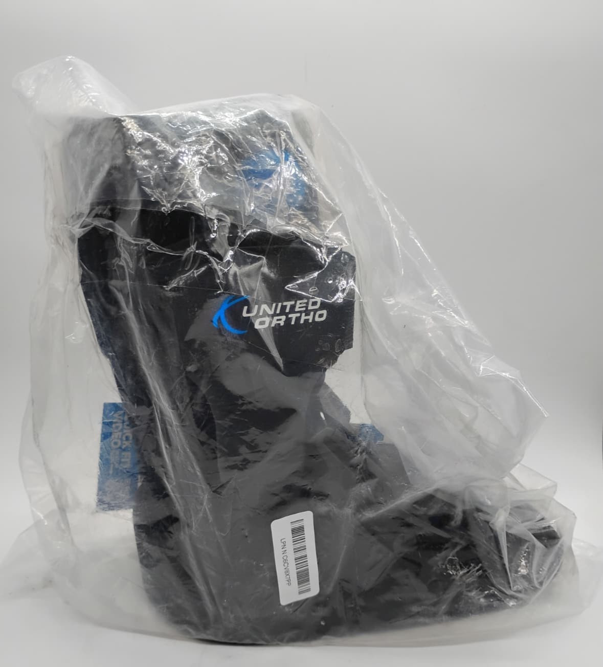 United Ortho Short Air Cam Walker Fracture Medical Recovery Boot, Medium Black