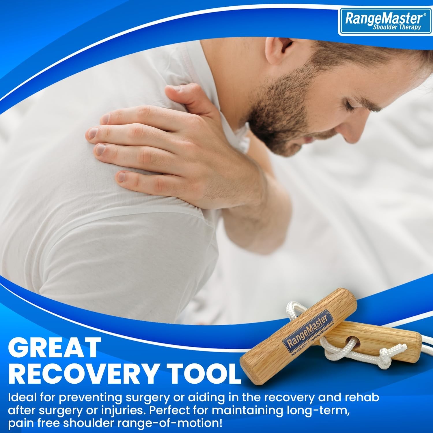 Rehabilitation Aid: Econo Ranger Shoulder Pulley – Non-slip with Durable Design