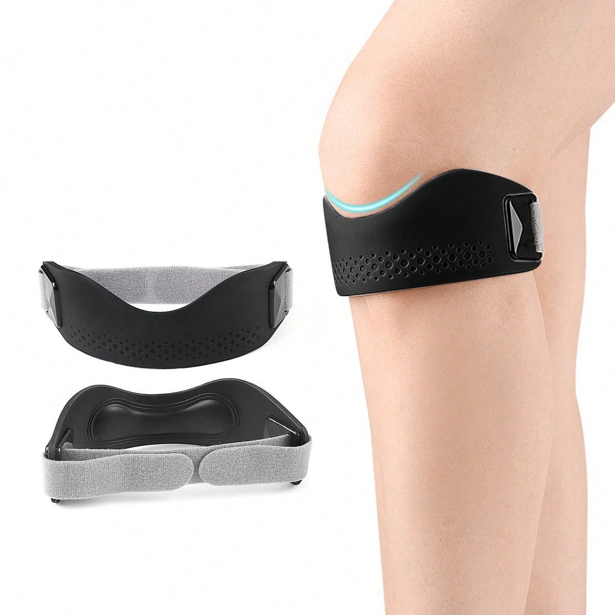 Patella Tendon Knee Straps 2 Pack for Knee Pain Relief, Knee Brace for Women &Me