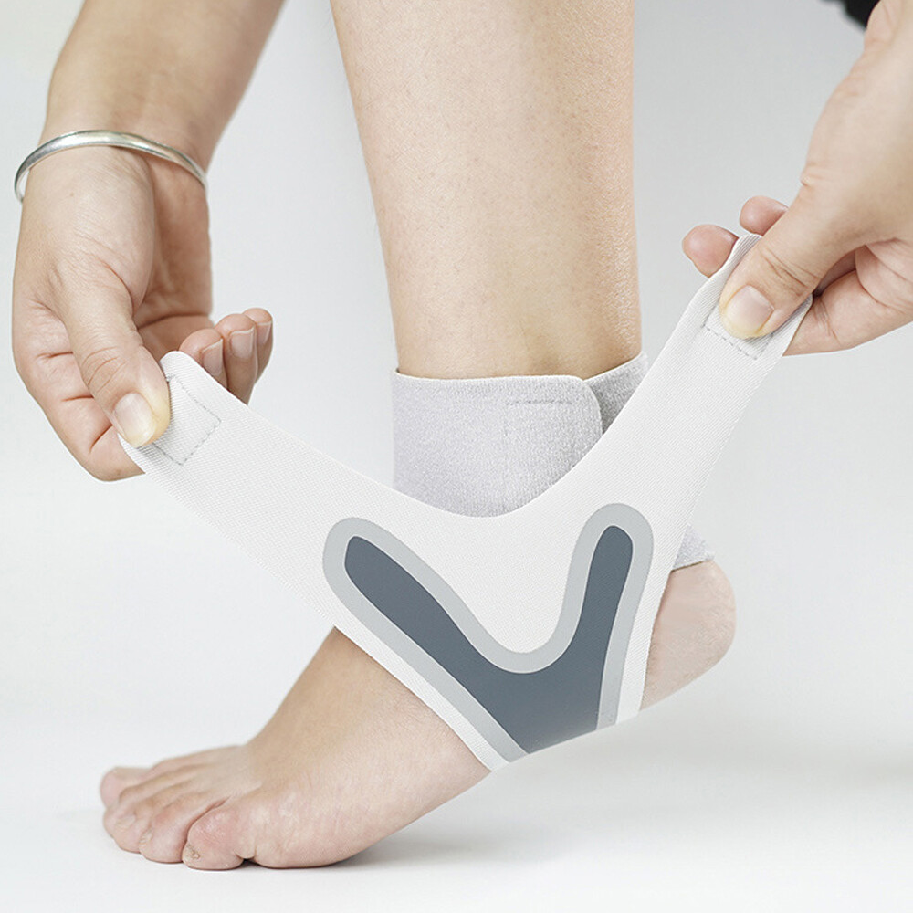 Ankle Support Brace Compression Sleeve Plantar Fasciitis Pain Relief Foot Wrap