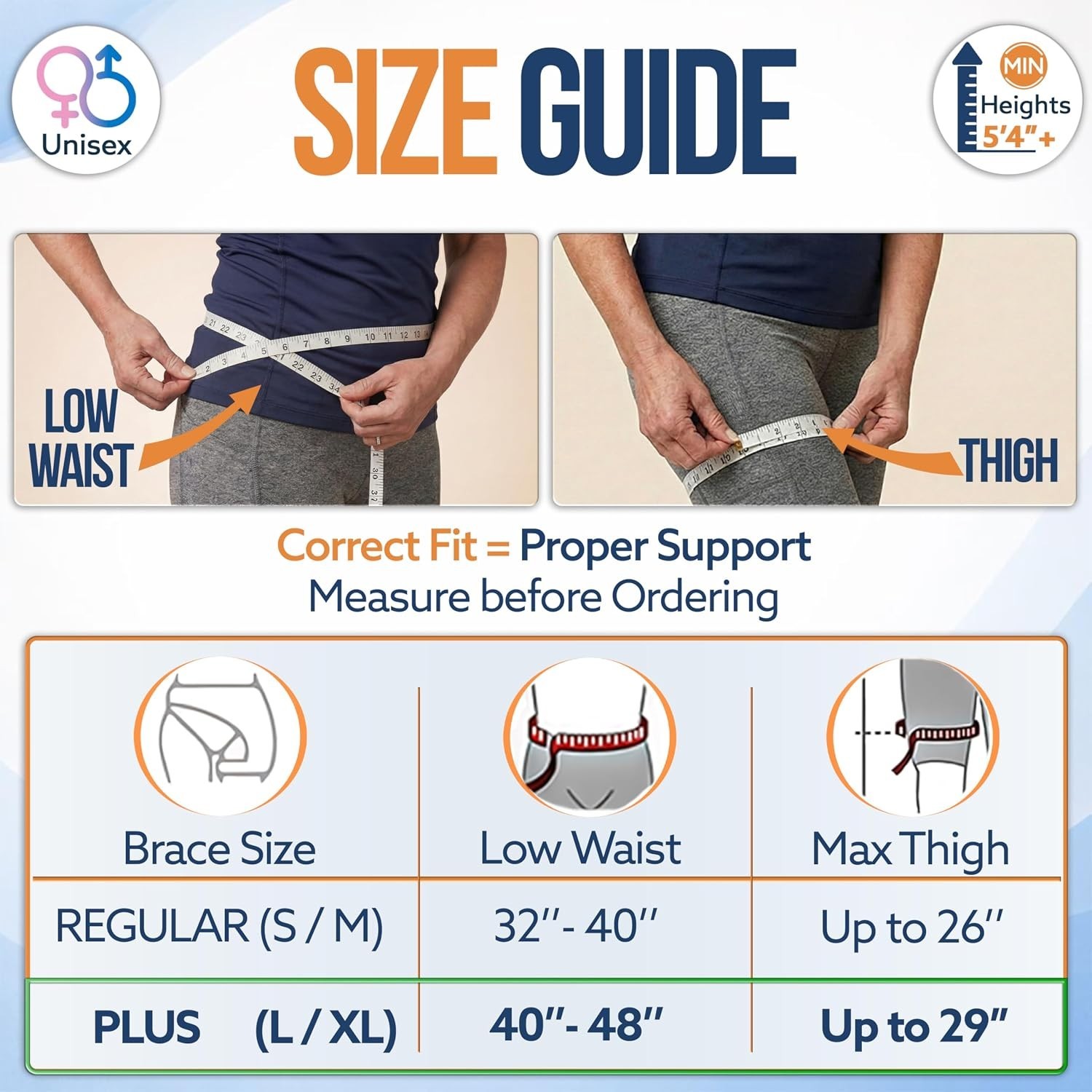Groin & Thigh Support Brace – Hip Flexor Compression Wrap