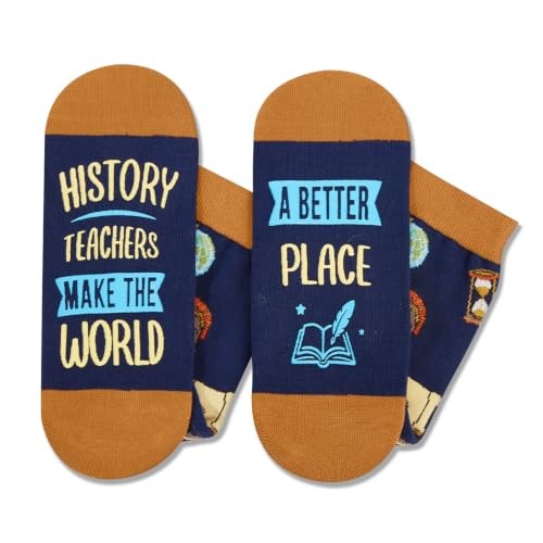 Teacher Appreciation Gifts – Medium History Teacher Better Place Duck Blue