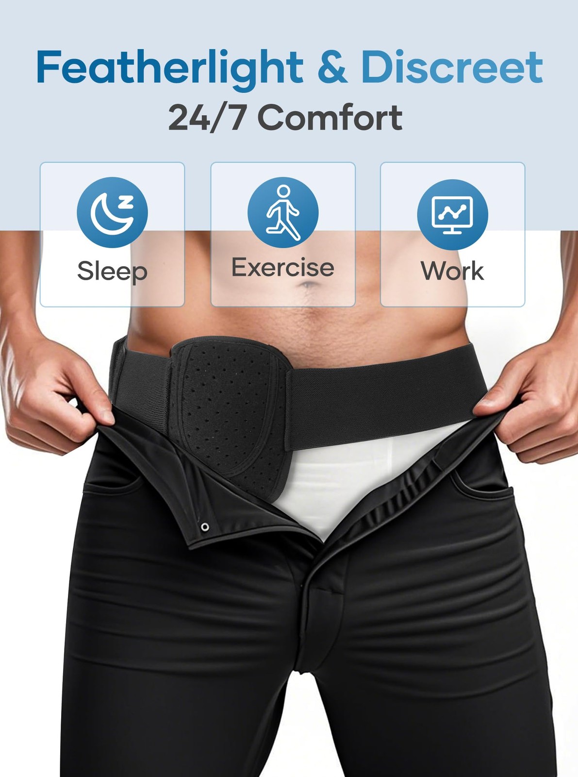 Hernia Belts for Men Inguinal Hernia Belt for Women Inguinal Hernia Support f…