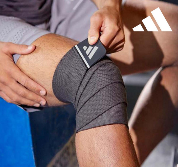 Adidas adjustable knee brace, elbow brace, gym wrist guard