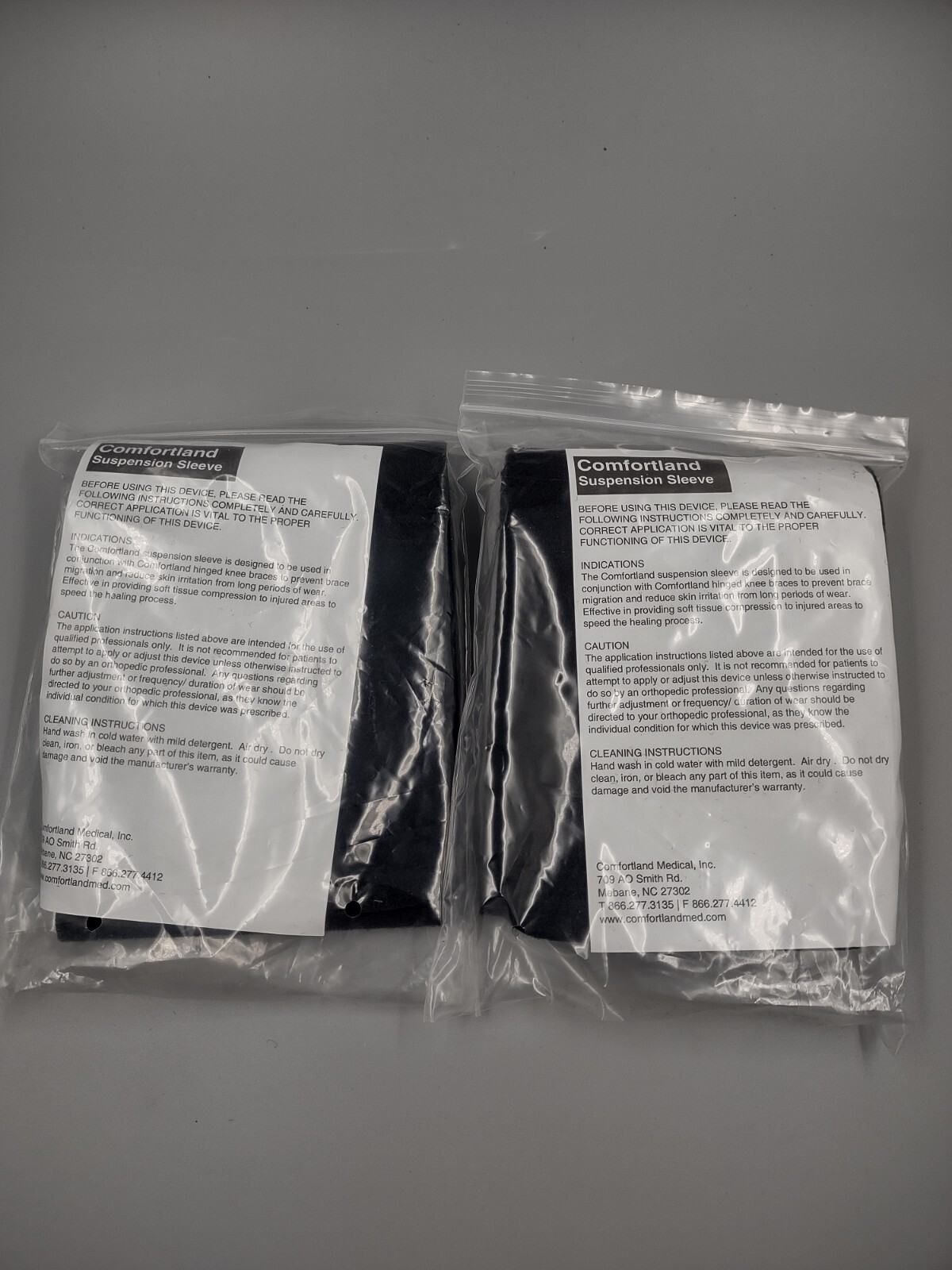 Lot of 2 Comfortland Suspension Sleeves ~ CK-007