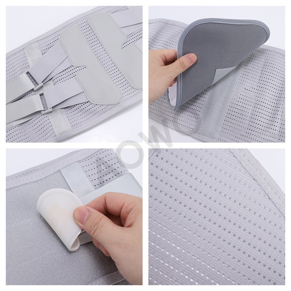 Medical-Grade Lumbar Support Belt for Back Pain Relief with Steel Plates、M-XXL