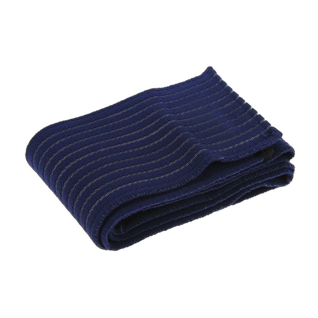 BXT A Pair (2 Pieces) Elastic Breathable Wrap Ankle one size, Blue, 2-Pack