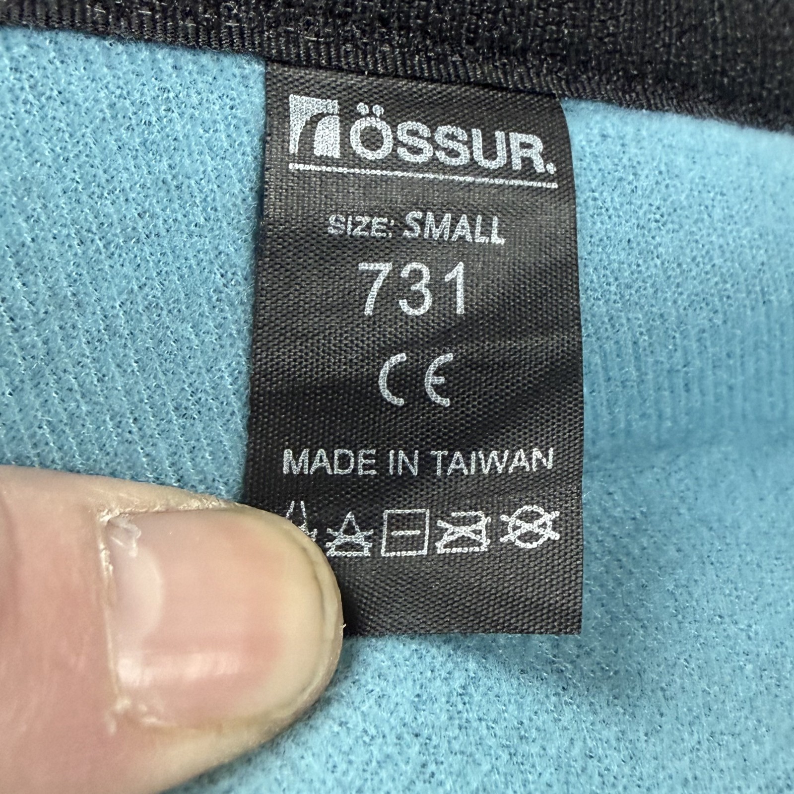Ossur Walker Air Boot Brace Cast Small High 5 Strap Foot Ankle Fracture Sprain