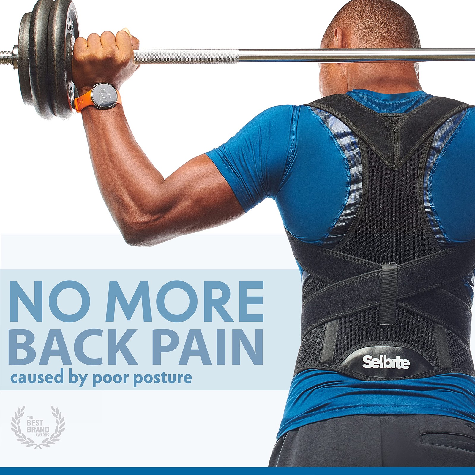 Back Brace Posture Corrector for Men and Women – Adjustable Posture Back Brace f