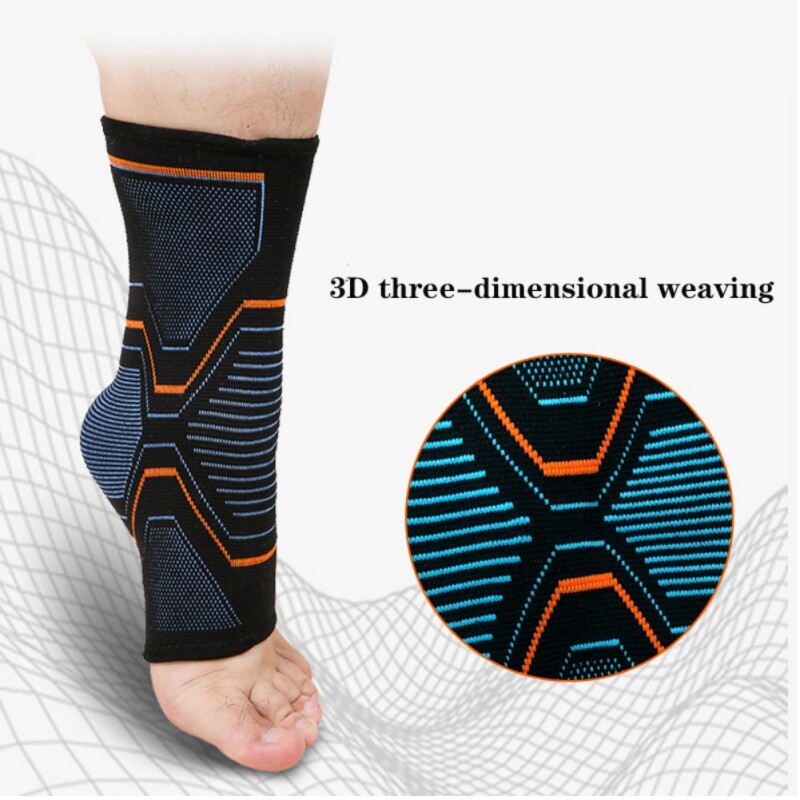 1 PCS Ankle Brace Compression Support Sleeve (Elastic Breathable for Injury Reco