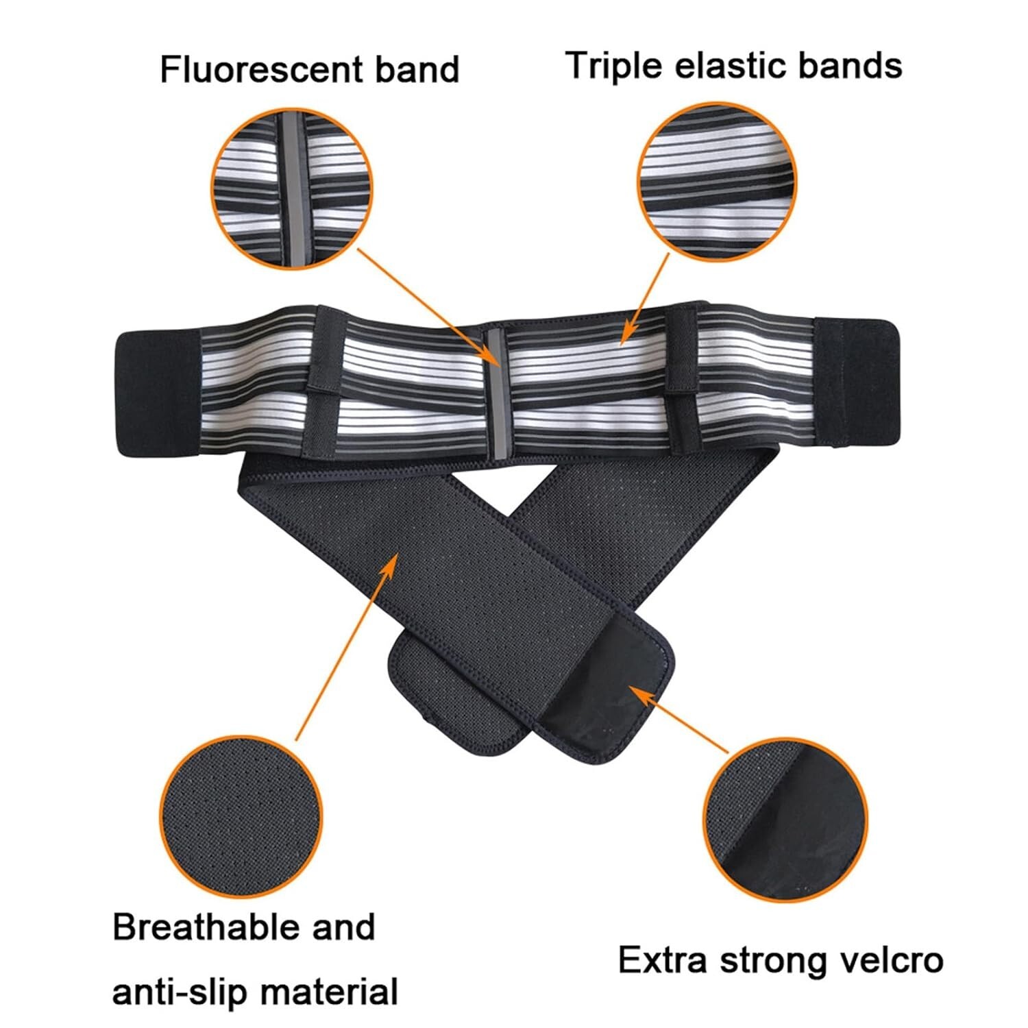 Comfortable Sacroiliac Hip Band for Sciatica Relief – Adjustable Size Regular