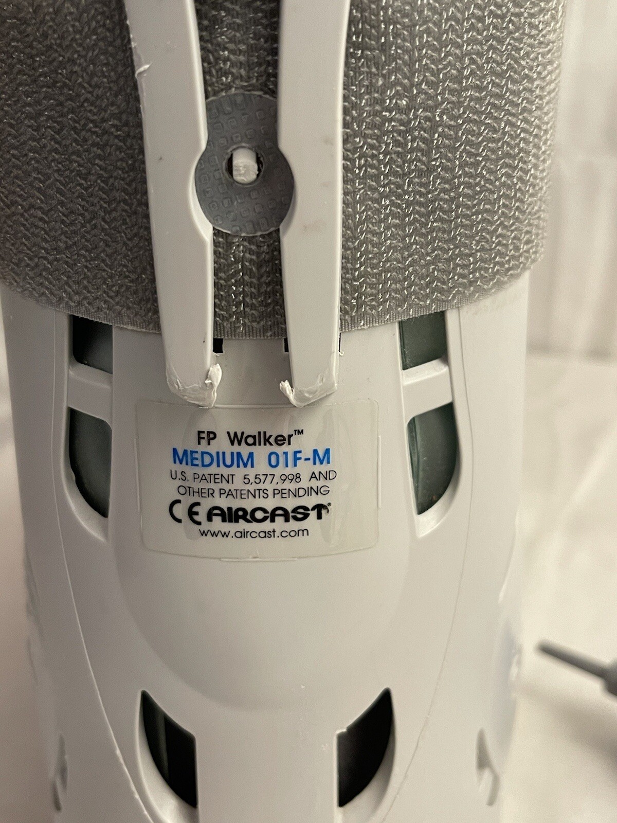 Aircast FP (Foam Pneumatic) Walker Brace Medical Boot Air Pump
