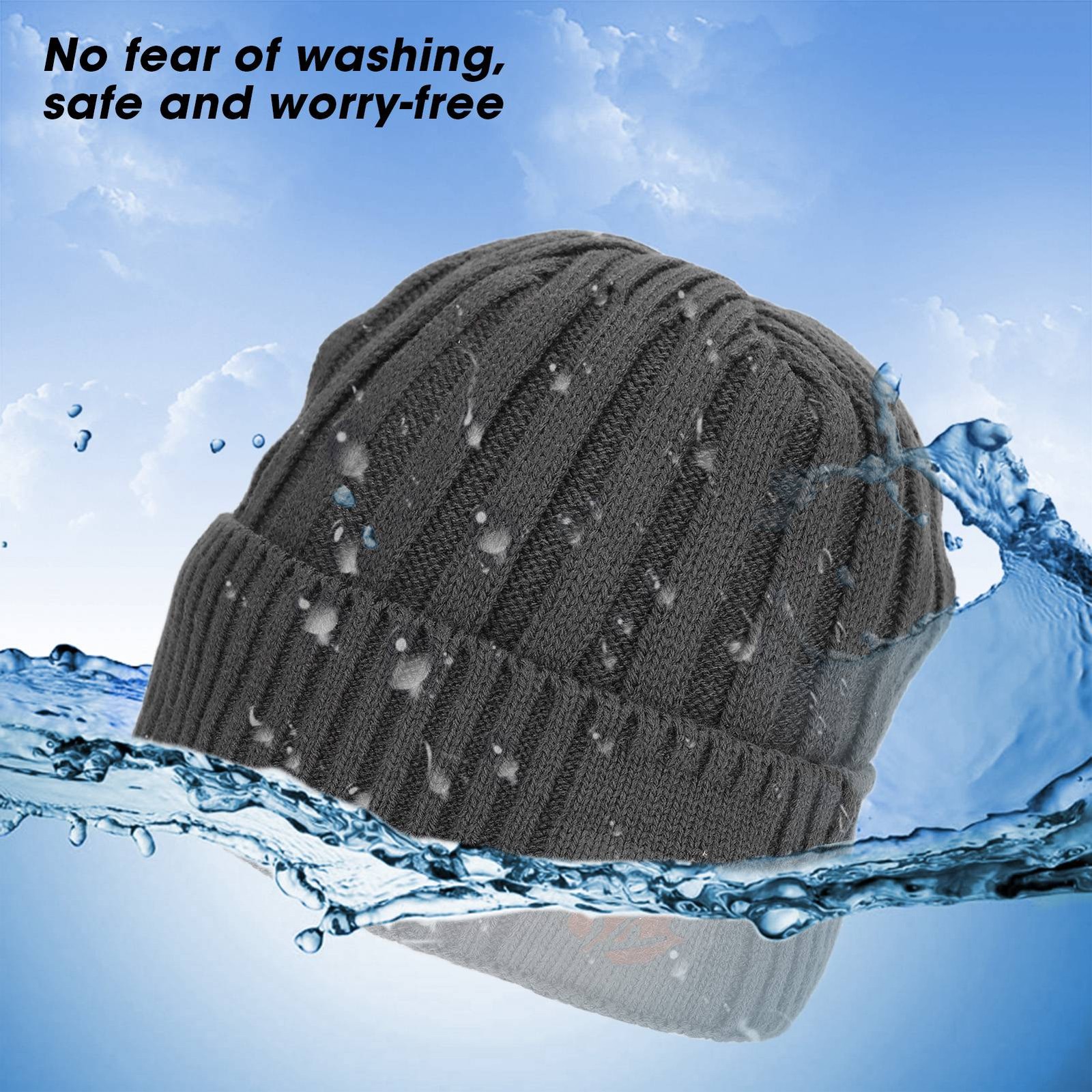 Men Women Electric Heated Hat USB Powered Intelligent Warm Cap Winter Outdoor